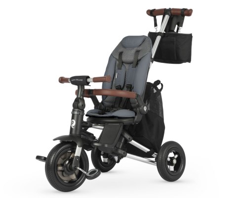 MILLY MALLY 6457 Qplay Rowerek Trójkołowy Nova Deluxe Grey