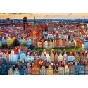 Puzzle - 1000 Premium Plus - Widok na Gdańsk - Polska - Trefl 10856