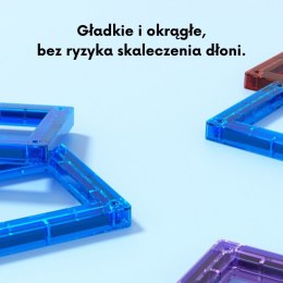 WOOPIE Klocki Magnetyczne Konstrukcyjne 3D Zestaw Edukacyjny Nauka Liczenia 70 el.