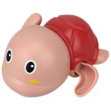 Woopie Żółw Żółwik Pływający Nakręcany Zabawka Do Kąpieli Różowy