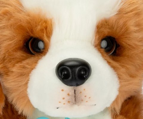 Little Live Pets 26548 Interaktywny Piesek Łatek z klatką