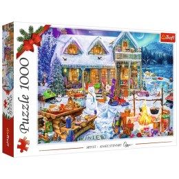 Puzzle - 1000 XMAS - Zimowy czas - Trefl 10948