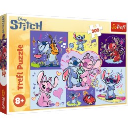 Puzzle - 300 - Zakręcony Stitch - Disney Lilo and Stitch - Trefl 23033