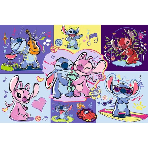 Puzzle - 300 - Zakręcony Stitch - Disney Lilo and Stitch - Trefl 23033