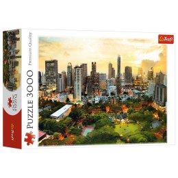 Puzzle - 3000 - Zachód Słońca w Bangkoku - Trefl 33060