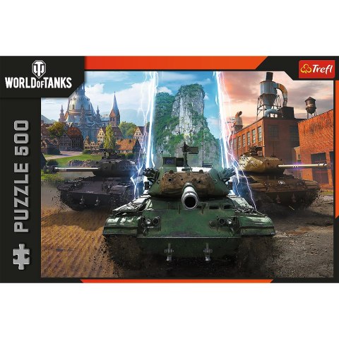 Puzzle - 500 - World of Tanks: Czas na akcję! Trefl 37535