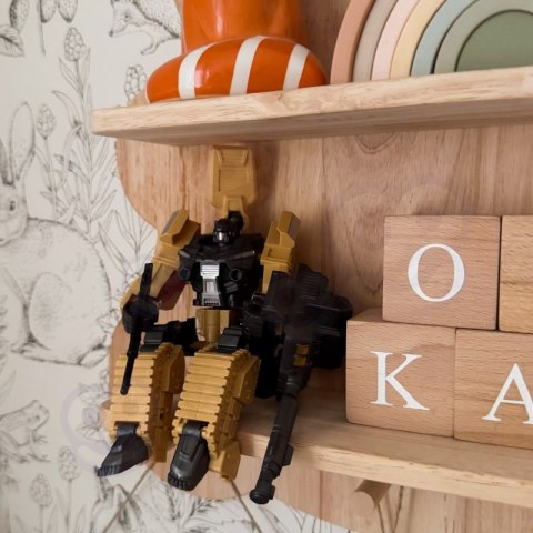 WOOPIE Zestaw 3w1 Robot Transformujący Czołg i Wyrzutnia na Strzałki Brązowy