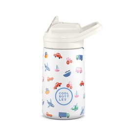 Cool Bottles Butelka termiczna Kiddies 350 ml Little Wheels