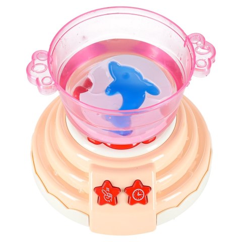 Klej żel kryształowy 3D crystal glue magiczna kuchnia szablony kreatywny zestaw 62 elementy pomarańczowy