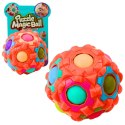 Magiczna Piłka Łamigłówka Logiczna Wypustki 7cm Mix