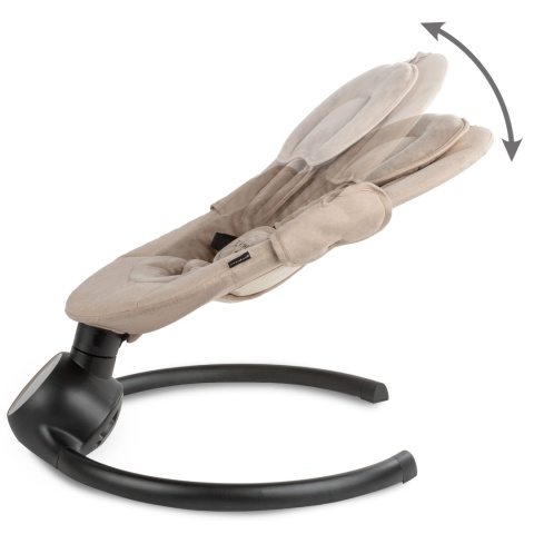 REVE Kidwell Bujaczek leżaczek elektryczny 2w1 - Beige/Gold