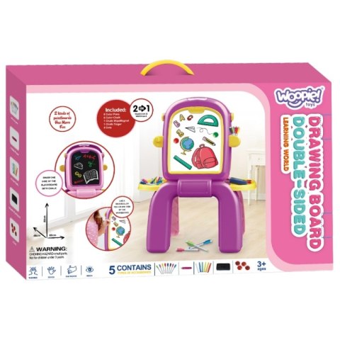 WOOPIE Tablica 2w1 Dwustronna Tablica Do Malowania