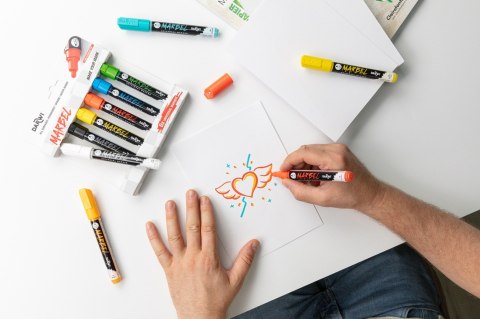 Zestaw 6 markerów MARBEL 4mm Podstawowe