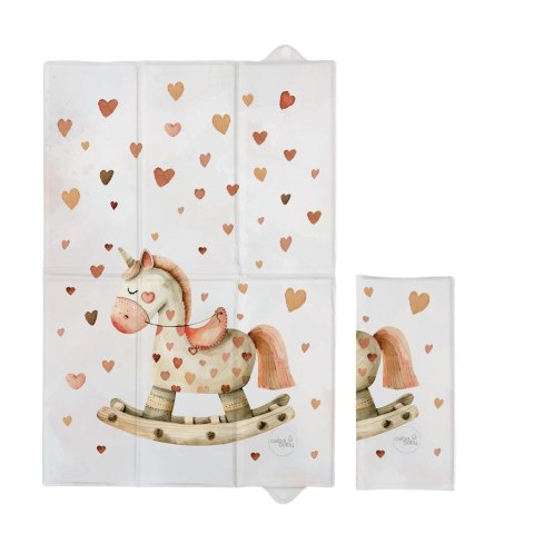 CEBA 305-000-820 Składana mata do przewijania 40x60 Basic Rocking Horse