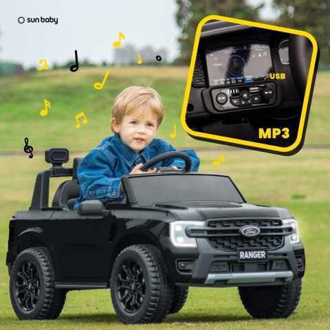 Jeździk akumulatorowy Ford - czarny