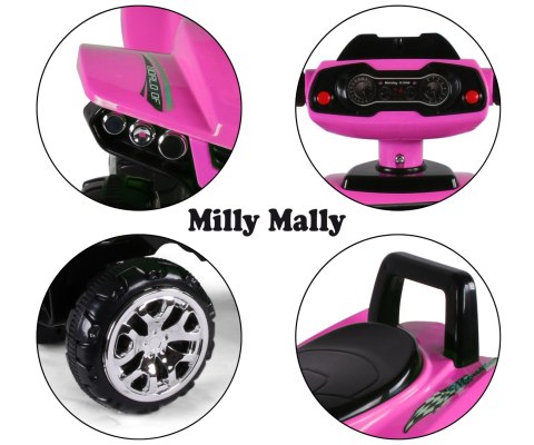 Milly Mally Pojazd Monster Black Pink