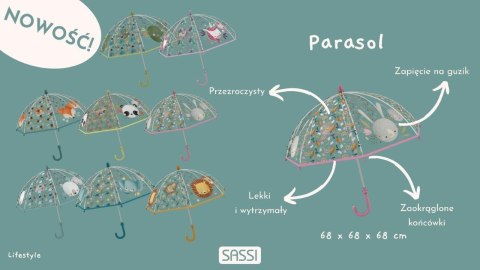 Parasol przeciwdeszczowy Lew SASSI