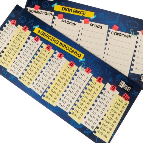 Piórnik szkolny jednokomorowy St. Right różowy