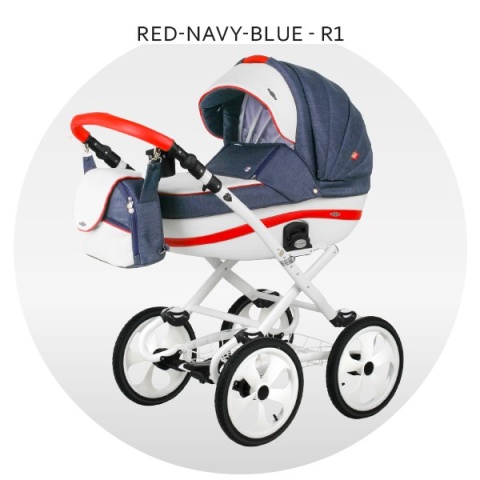 MARCELLO 2W1 ADAMEX klasyczny wózek dziecięcy - Polski Produkt