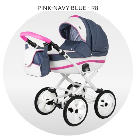 MARCELLO 2W1 ADAMEX klasyczny wózek dziecięcy - Polski Produkt