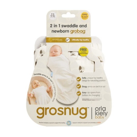 Otulacz-śpiworek Grosnug Orla Kiely Owls, Gro Company