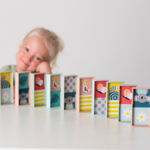 Domino Rally XL od Taf Toys - Edukacyjna Gra i Zabawa dla Maluchów