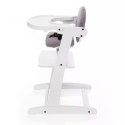 GROW-UP krzesełko do karmienia White Grey