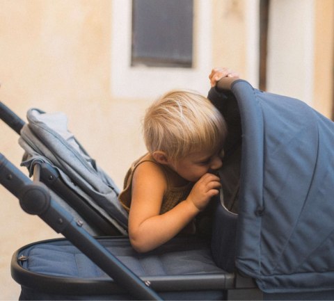 Gondola M.Twin X Blueberry - Oddychająca i Komfortowa dla Noworodka