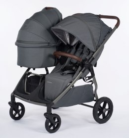 Gondola M.Twin X Volcanic Ash - Oddychająca i Komfortowa dla Noworodka