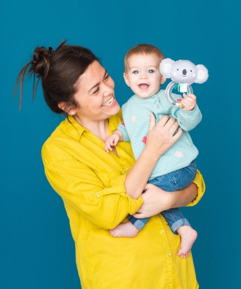 Grzechotka Pierścieniowa Taf Toys - Sensoryczna Zabawka dla Niemowląt