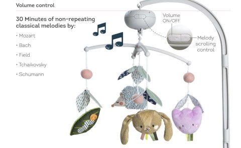 Karuzela Magiczna Symfonia z Melodiami Klasycznymi - Taf Toys