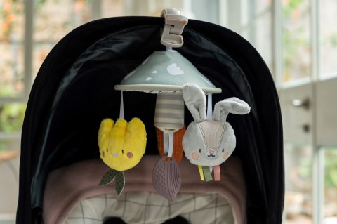 Karuzelka Aktywna do Wózka z Króliczkiem Rylee - Taf Toys
