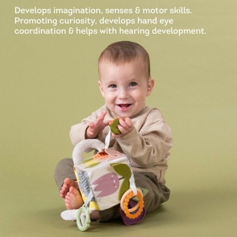 Kostka Sensoryczna z Przyjaciółmi Urban Garden - Zabawa Pełna Odkryć