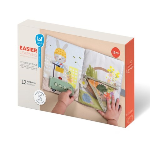 Książeczka Edukacyjna Taf Toys z 12 Aktywnościami - Rozwój Motoryczny, Matematyczny i Kreatywność