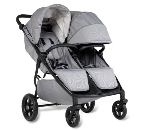 M.Twin x Wózek Bliźniaczy Mast Swiss Design - Koala, Koła HP, Regulowana Rączka