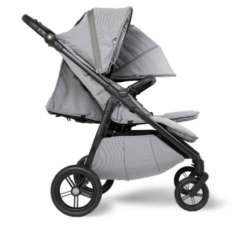 M.Twin x Wózek Bliźniaczy Mast Swiss Design - Koala, Koła HP, Regulowana Rączka