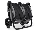 M.Twin x Wózek Bliźniaczy Mast Swiss Design - Onyx, Koła HP, Regulowana Rączka