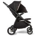 M.Twin x Wózek Bliźniaczy Mast Swiss Design - Onyx, Koła Light, Regulowana Rączka