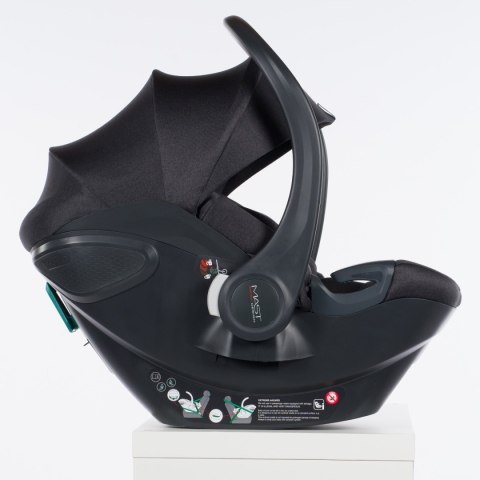 M.Zero i-Size fotelik samochodowy Dark Grey