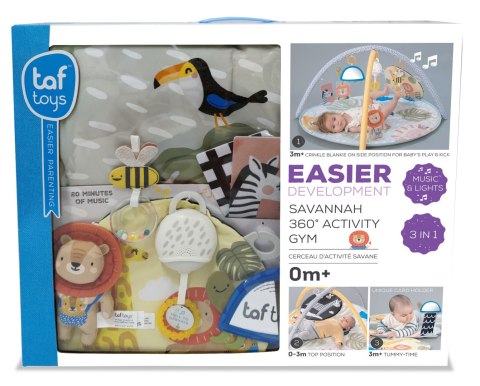 Mata Sala Gimnastyczna Taf Toys 360° - Idealna Zabawka Edukacyjna dla Niemowląt