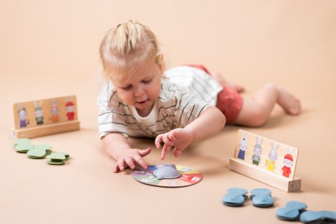 Moje Pierwsze Bingo Królik - Edukacyjna Gra dla Dzieci 24M+