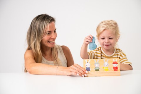 Moje Pierwsze Bingo Królik - Edukacyjna Gra dla Dzieci 24M+