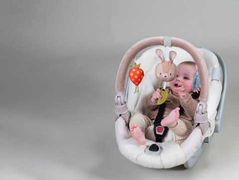 Muzyczny Pałąk z Króliczkiem - Zabawa i Rozwój w Podróży