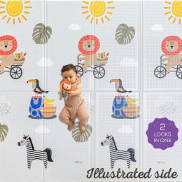 Piankowa Mata do Zabawy Taf Toys - Bezpieczna i Stylowa Przestrzeń do Rozwoju Dziecka XL