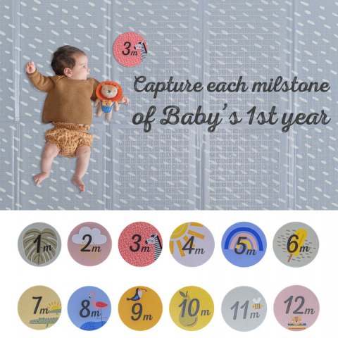 Piankowa Mata do Zabawy Taf Toys - Bezpieczna i Stylowa Przestrzeń do Rozwoju Dziecka XL