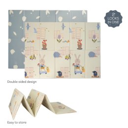 Piankowa Mata do Zabawy Taf Toys z Dwustronną Książeczką - Wygodne i Bezpieczne Miejsce do Zabawy dla Dziecka