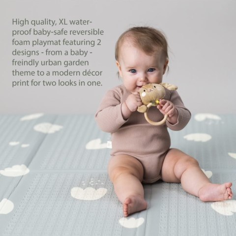 Piankowa Mata do Zabawy Taf Toys z Dwustronną Książeczką - Wygodne i Bezpieczne Miejsce do Zabawy dla Dziecka