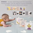 Piankowa Mata do Zabawy Taf Toys z Dwustronną Książeczką - Wygodne i Bezpieczne Miejsce do Zabawy dla Dziecka