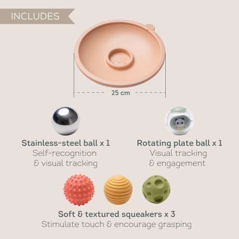 Taf Toys Interaktywna Tacka do Zabawy na Brzuszku od 3. miesiąca życia