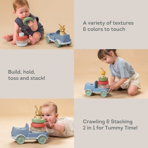 Taf Toys Kolorowa Ciężarówka z Króliczkiem 2w1